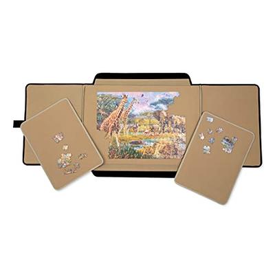  Bits and Pieces –Original Standard Wooden Jigsaw Puzzle  Plateau-The Complete Puzzle Storage System : Toys & Games