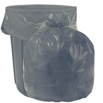 Plasticplace 55-60 Gallon Heavy Duty Trash Bags, Black (100 Count)