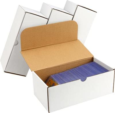 EBOAUSI Baseball card storage box,Card box full lid-Corrugated