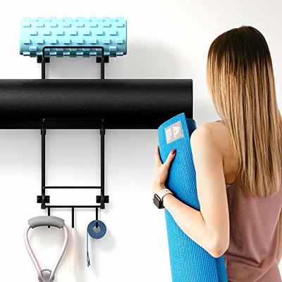 Butizone Yoga Mat Storage Rack, Home Gym Rack, Workout Equipment
