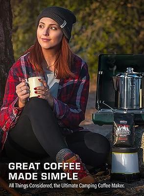 COLETTI Bozeman Camping Coffee Pot – Coffee Percolator – Percolator Coffee  Pot for Campfire or Stove Top Coffee Making (6 CUP) - Yahoo Shopping
