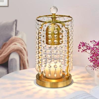 Elenhome Candle Warmer Lamp, Modern-Glass Candle Lamp Warmer with Timer &  Dimmer, Electric Candle Warmer Lamp for Jar Candles, Wax Melter Warmer  Lamps