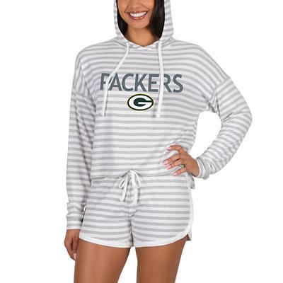 Women's Concepts Sport Green Green Bay Packers Meter Knit Long Sleeve  Raglan Top & Shorts Sleep Set, Size: Large, PKR Green - Yahoo Shopping