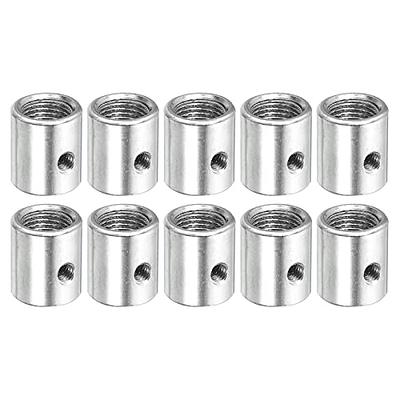 10 Pieces Threaded Insert Reducing Nut, M8 X 1.25 Female Thread