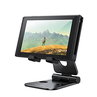 Lamicall Adjustable Phone Tablet Stand, Playstand for Switch, Foldable Desk  Holder Dock, Compatible with iPad Mini