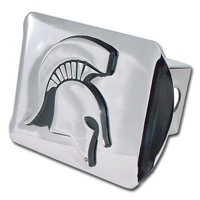 FANMATS Michigan State Spartans NCAA Chrome Emblem Metal Emblem at