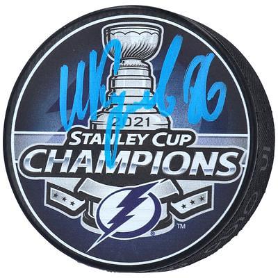 Fanatics Authentic Nikita Kucherov Tampa Bay Lightning Autographed 8 x 10 Black Jersey Goal Celebration Photograph