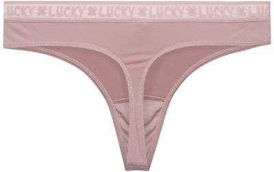 Lucky Brand Women's Underwear - 5 Pack Microfiber Thong Panties (S