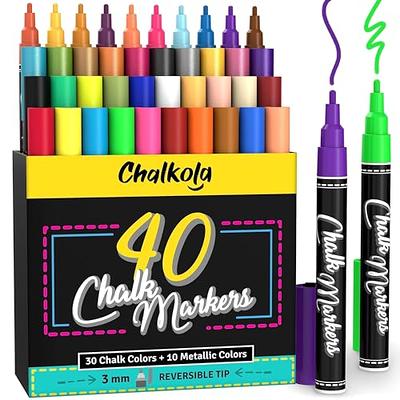 Broad Tip Neon Chalk Markers, Pack of 4 | Retail Resource