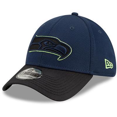 Seattle Seahawks New Era Youth League 9FORTY Adjustable Hat - College  Navy/Neon Green