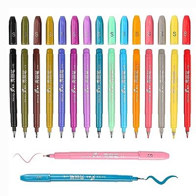Calligraphy Pens Markers Set - 8 Size Black Calligraphy Pens for Writing  With Chisel Tip And Brush Tip, Calligraphy Pen Set for Beginners Adults -  Yahoo Shopping