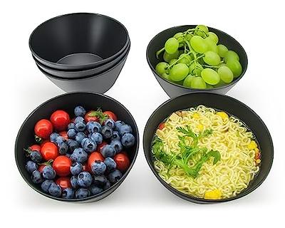 KitchenTour Ceramic Bowls Set - 10 oz Serving Bowls For Kitchen - Cereal,  Ice Cream, Soup, Salad, Rice, Dessert Ceramic Bowls - Assorted Colorful Set