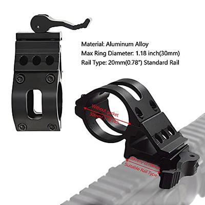  ACEXIER QD Quick Release Mount Adapter 5 Slots Fit