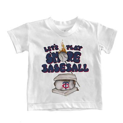 Washington Nationals Tiny Turnip Toddler Babes 3/4-Sleeve Raglan T-Shirt -  White/Navy