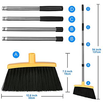 Cosynee Plastic Broom Medium Floor Broom Bathroom Cleaning & Home Floor  Cleaning Kharata Jadu for Scrubbing in Bathroom| Hard Bristle Broom