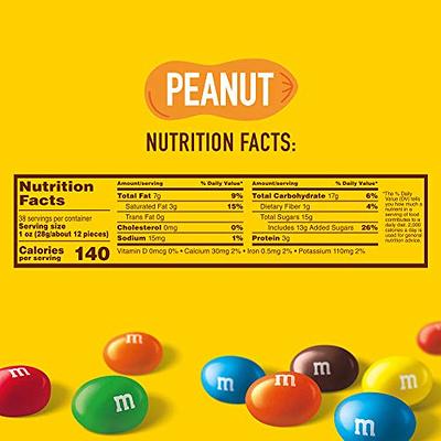  M&M'S Peanut Milk Chocolate Candy, Super Bowl