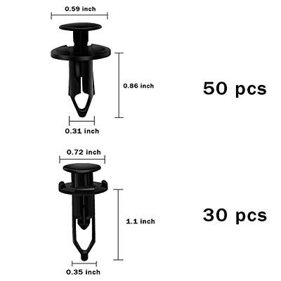 200PCS Car Retainer Clips Plastic Fasteners Kit, Popular Sizes Auto Push  Pin Rivets, Universal Plastic Panel Fender Clips, Assorted Car Body Plastic  Push Pin - Yahoo Shopping