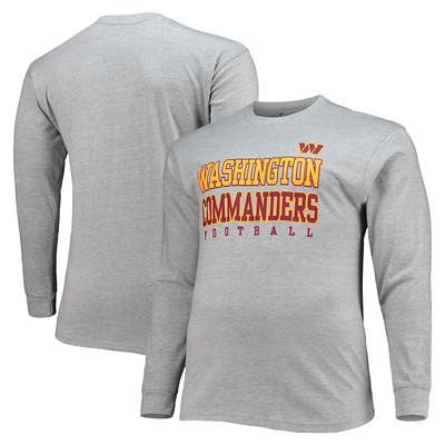 Fanatics Men's Big and Tall Heathered Gray Baltimore Ravens Practice Long  Sleeve T-shirt