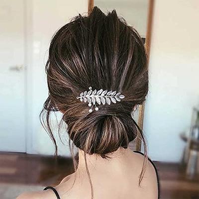 FOMIYES 5pcs Rhinestone Hair Clip Hair Gems for Women Hair Accessories for  Bride Hair Jewels for Women Women's Hair Clips Wedding Hair Clip Small Hair