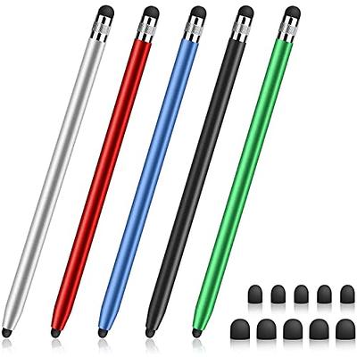 Stylus for Touch Screens, GUUGEI 5-Pack Capacitive Stylus Pen for iPad  iPhone Android Phone Chromebook Tablet PC High Sensitivity & Precision Dual  Rubber Fine Point Tips Stylist Pens - Yahoo Shopping