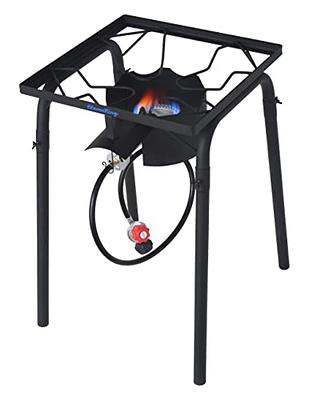ROVSUN 100,000 BTU Single Burner High Pressure Outdoor Camping Burner,  Propane Gas Stove burnerG27000140 - The Home Depot
