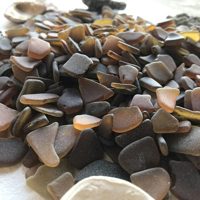 Large Sea Glass Bulk, 60 Pcs, Genuine Beach Glass, Assorted Colors, Real Sea  Glass for Crafts 