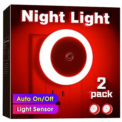 Briignite Purple Night Light, Night Lights Plug into Wall [2Pack