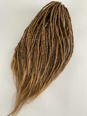 Texture dreads, Handmade brown dreads, Accessories for hair, - Inspire  Uplift