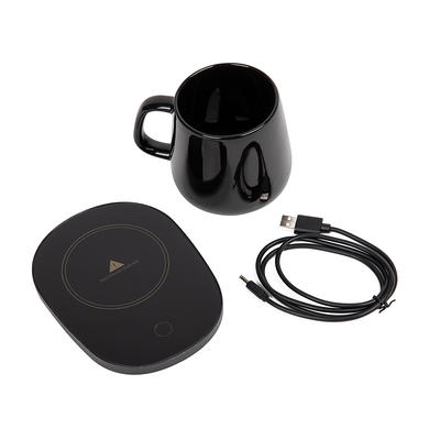 Coffee Mug Warmer Set with Gravity-induction