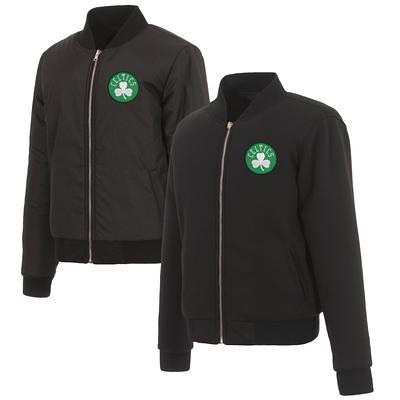 Boston Celtics JH Design Big & Tall All Wool Jacket with Leather