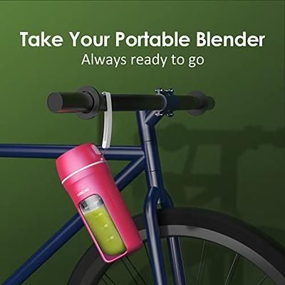 Portable Mini Blender for Shakes and Smoothies,Portable Blender 12oz  Personal Blender with Rechargeable USB, Made with BPA-Free Material  Portable