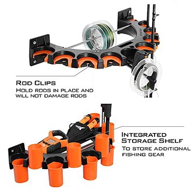 KastKing V10 Rod Rack with Line Spooling Station, Wall Mounted Fishing  Rod/Combo Rack, Holds 10 Combos, Fishing Line Spooling Tool for Spinning  and Casting Reels(2pcs Line Boss Included) - Yahoo Shopping