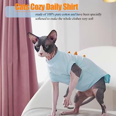 Bonaweite Sphynx Cat Clothes, Cat Sweaters for Cats Only, Turtleneck Sphynx  Cat Sweaters, Cat Clothes for Cats Only, Svinx Hairless Cat Kitten Clothes