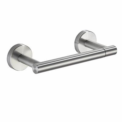 Delta Hospitality Extensions Toilet Paper Holder with Glass Shelf for Phone  Bath Hardware Accessory in Brushed Nickel HEXTN50-BN - The Home Depot