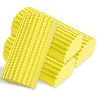 Fodofodo 4PCS Damp Duster,Dust Cleaning Sponge,Absorbent Sponge,Duster for  Blinds,Vents,Railings,Bedside Table,Track Grooves of  Windows,Faucets,Baseboards (Yellow) - Yahoo Shopping