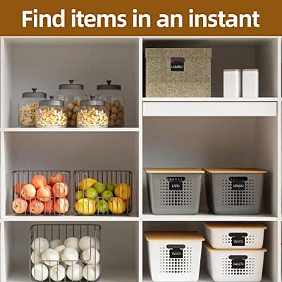 42 Piece Kitchen Organizer Set for Pantry