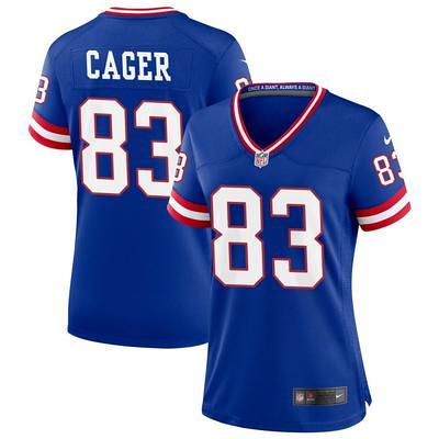 Men's Nike Royal New York Giants Classic Custom Game Jersey