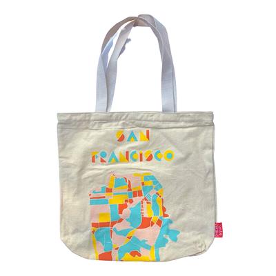 BWWKTOP San Francisco Canvas Tote Bag San Francisco Souvenirs