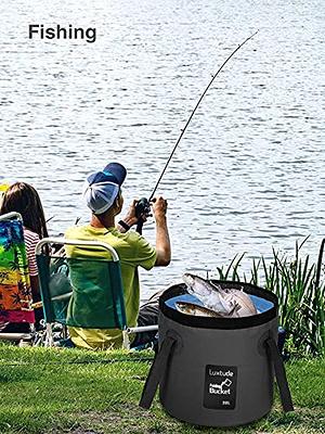 Collapsible Bucket with Handle Lightweight Folding Water Container