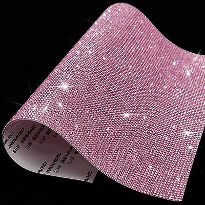 Bling Crystal Rhinestone Sheet, Glitter Car Decoration Gem Sheets,  Rhinestone Stickers Self Adhesive for DIY, 9.4 x 7.9 Inch (Pink) - Yahoo  Shopping