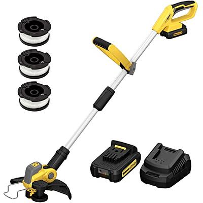 Berserker 20V 12 Cordless String Trimmer 2.0Ah Battery Powered and Fast  Charger Included, 2-in-1 Compact Weed Wacker Eaters and Edger with Support