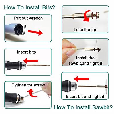 Cordless Engraver  Engraving Tool for Metal, Plastic, Glass & Ceramic