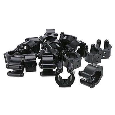 12pcs Billiard Cue Holders Wall Hanging Fishing Rod Holder Plastic