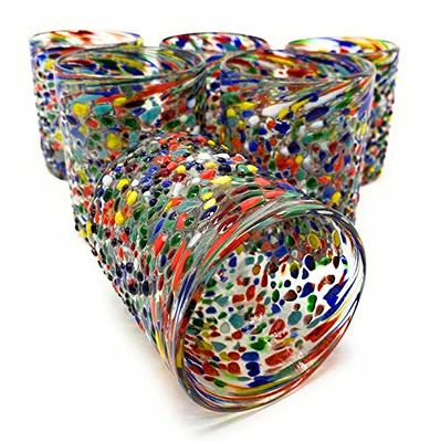 Orion Confetti Rim 22 oz Tall Tumbler - Set of 6