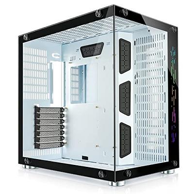 KEDIERS White PC Case 9 ARGB Cases Fans, Mid Tower ATX Gaming