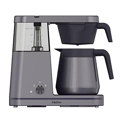 Drip Coffee Maker - Programmable - by Mixpresso 8-Cup (Black)