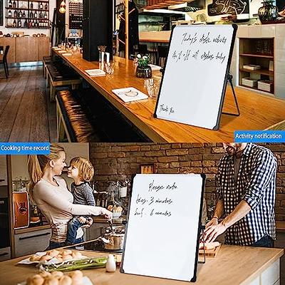 Dry Erase Board,16in x 12in Dry Erase Board with Stand and 15pcs  Accessories,White Dry Erase Board for Office Wall Desk Desktop Memo - Yahoo  Shopping