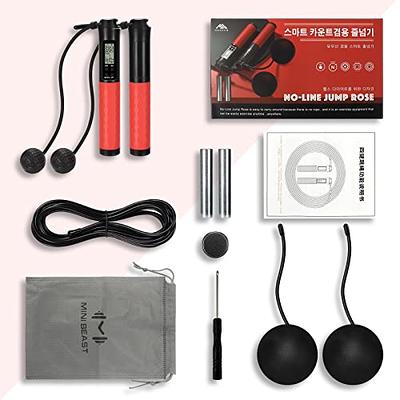 Jump Rope, multifun Speed Skipping Rope with Calorie Counter, Adjustable  Digital Counting Jump Rope with Ball Bearings and Alarm Reminder for  Fitness