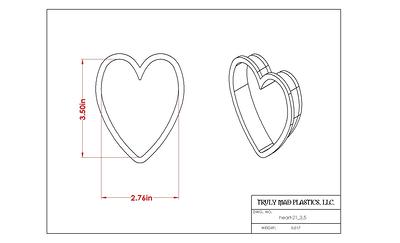 Wilton 3-Piece Metal Heart and Arrow Cookie Cutter Set 191005030