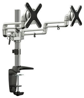 Mount-It Full Motion Adjustable Triple Monitor Stand  3 Monitor Stand Fits  19 - 27 in. Screens - Yahoo Shopping